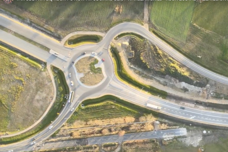 Zmieniona organizacji ruchu na DK44 w okolicach wiaduktu. Ruch został przeniesiony z bypassa. ZOBACZCIE WIDEO